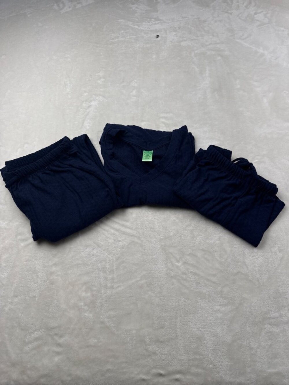 Honeydew Womens Navy Blue 3-Piece Sleepwear Set Size S